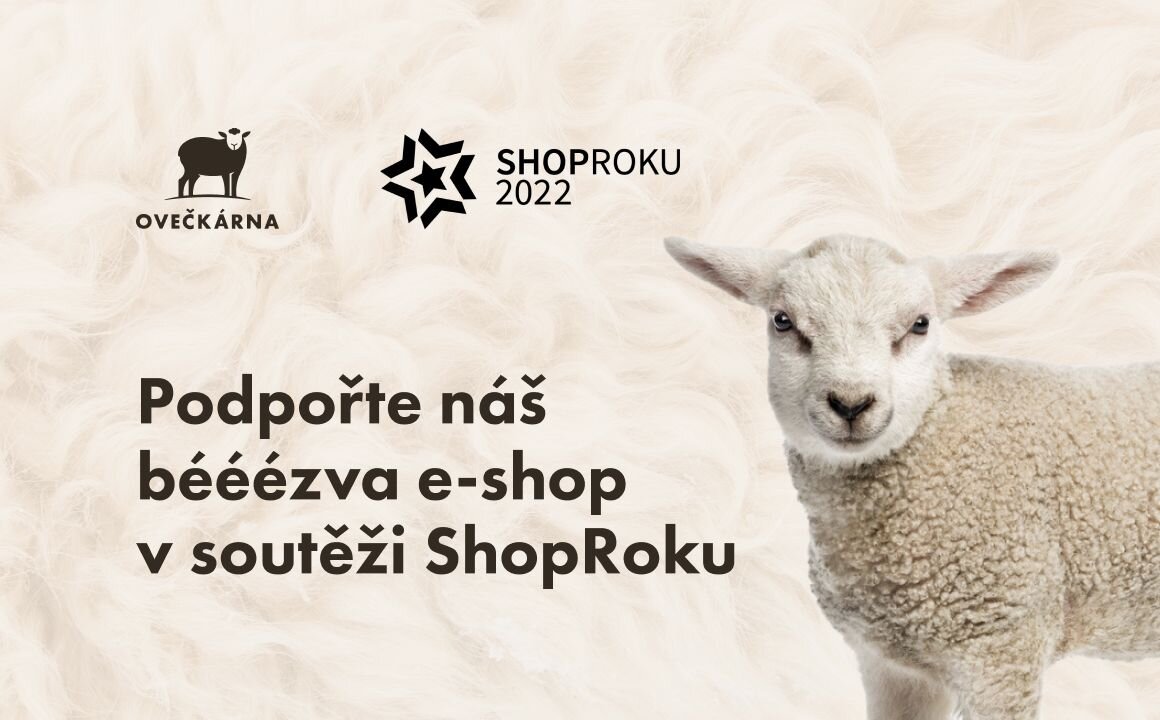 Podpořte náš bééézva e-shop v soutěži ShopRoku 2022