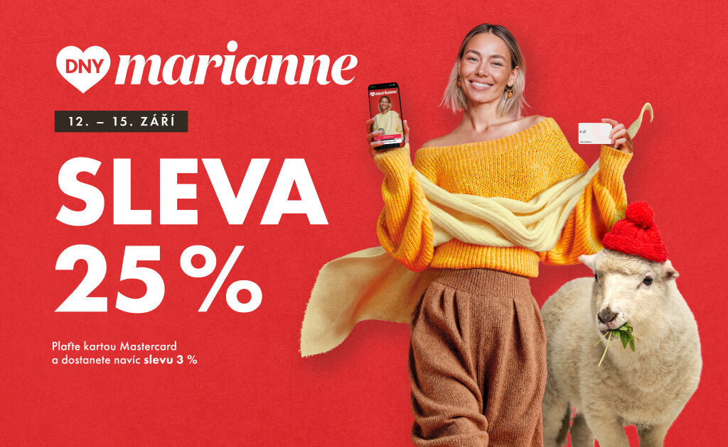 Dny Marianne 2025 se slevou 25 %