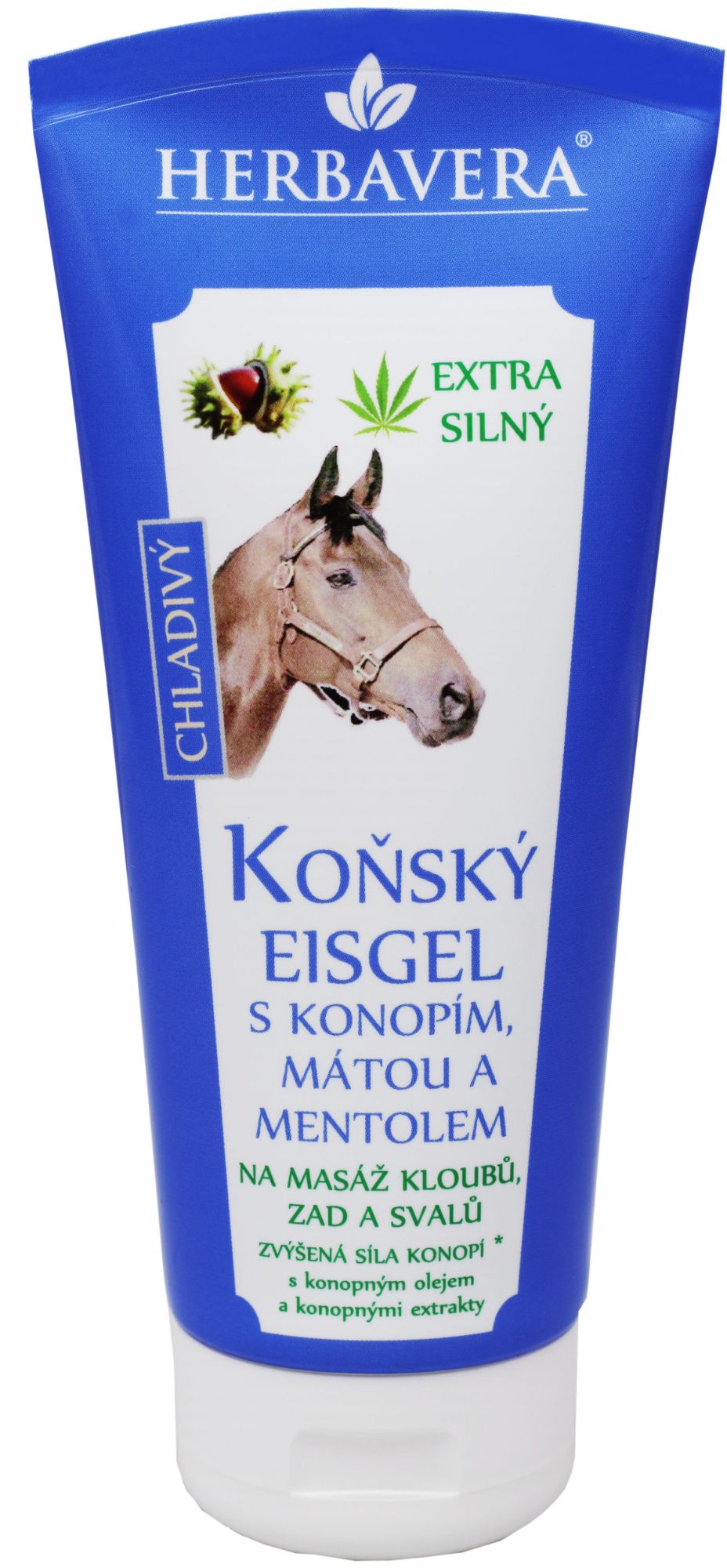 Kylande hampahästbalsam med mynta och mentol 200 ml