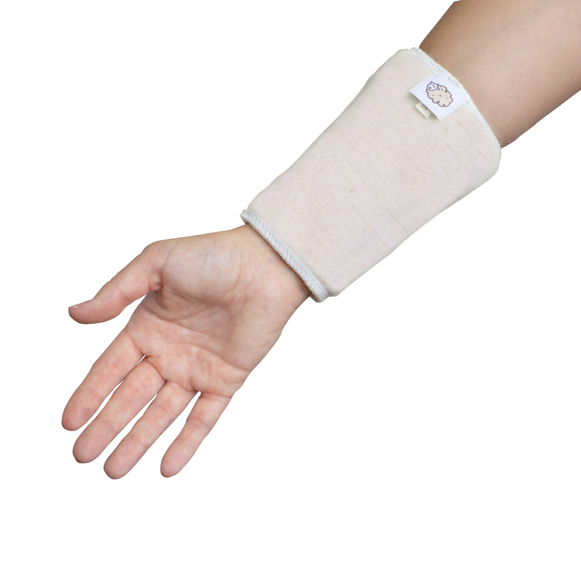 Elastisk handledsortos i merinoull