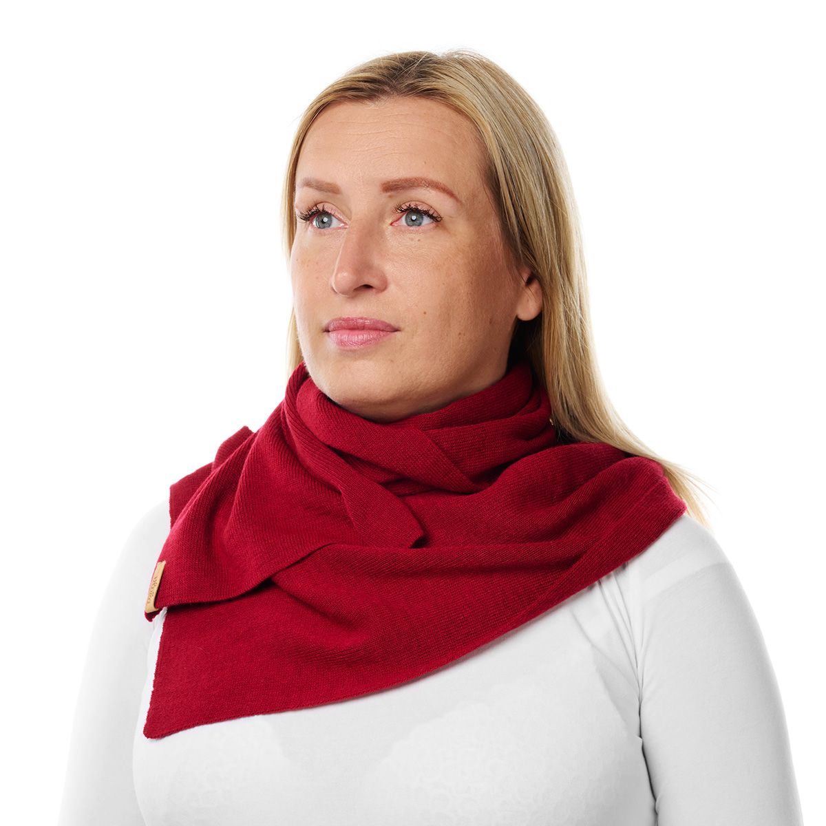 Ullhalsduk Woolee B04 röd