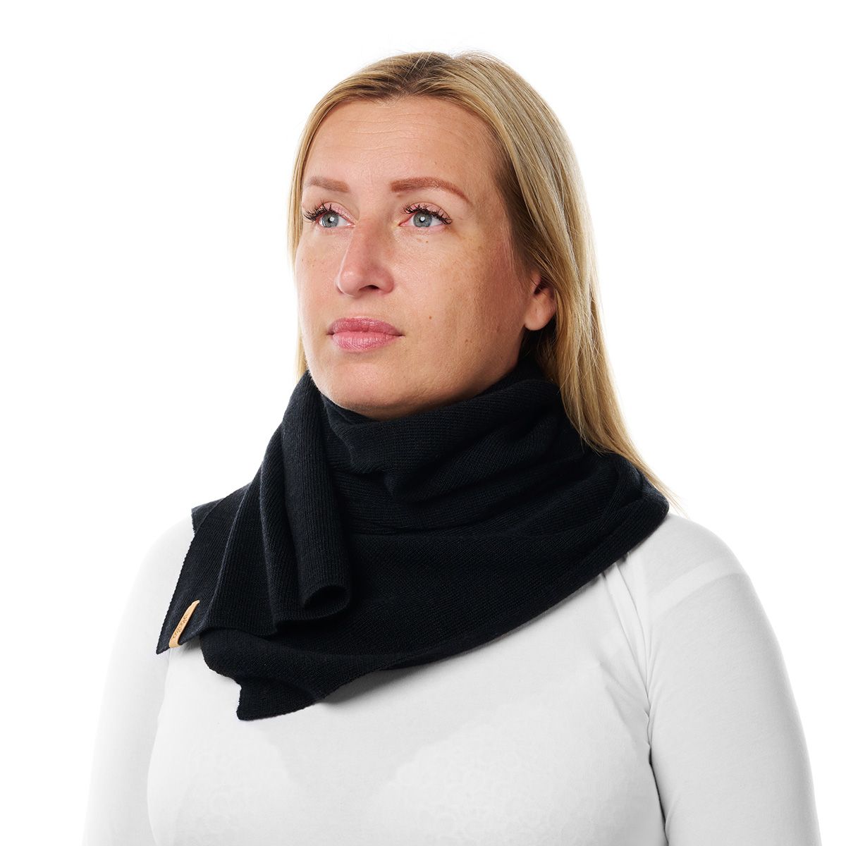 Ullhalsduk Woolee B04 svart