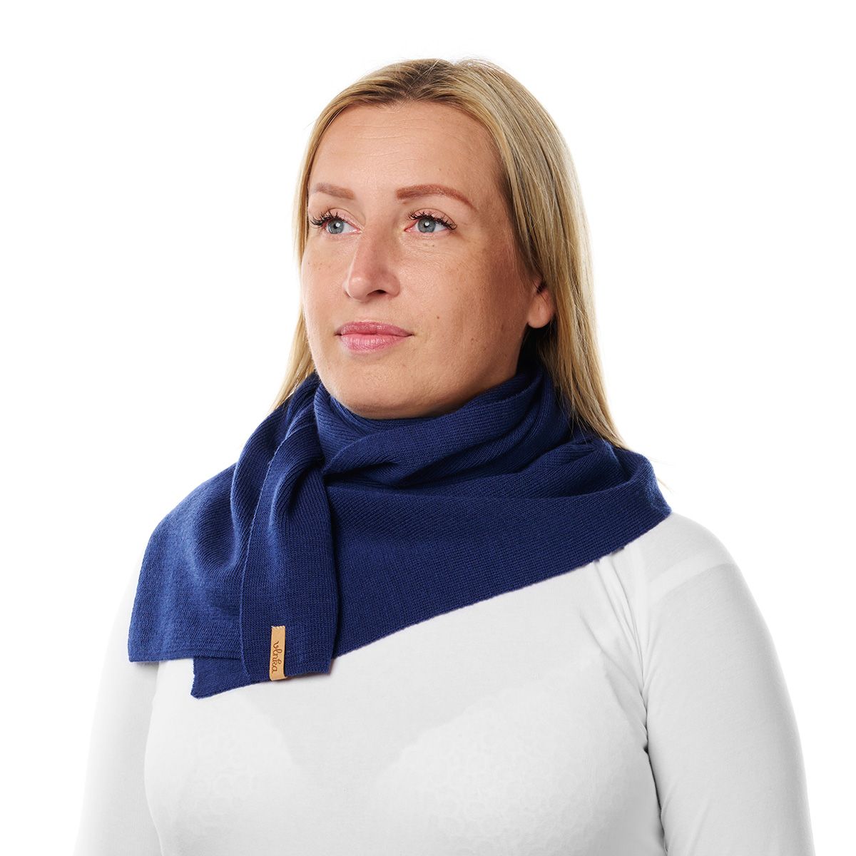 Ullhalsduk Woolee B04 blå