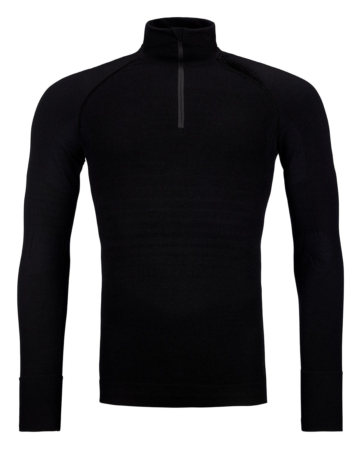 Merinotröja för herr 230 Competition Zip Neck Ortovox Black Raven