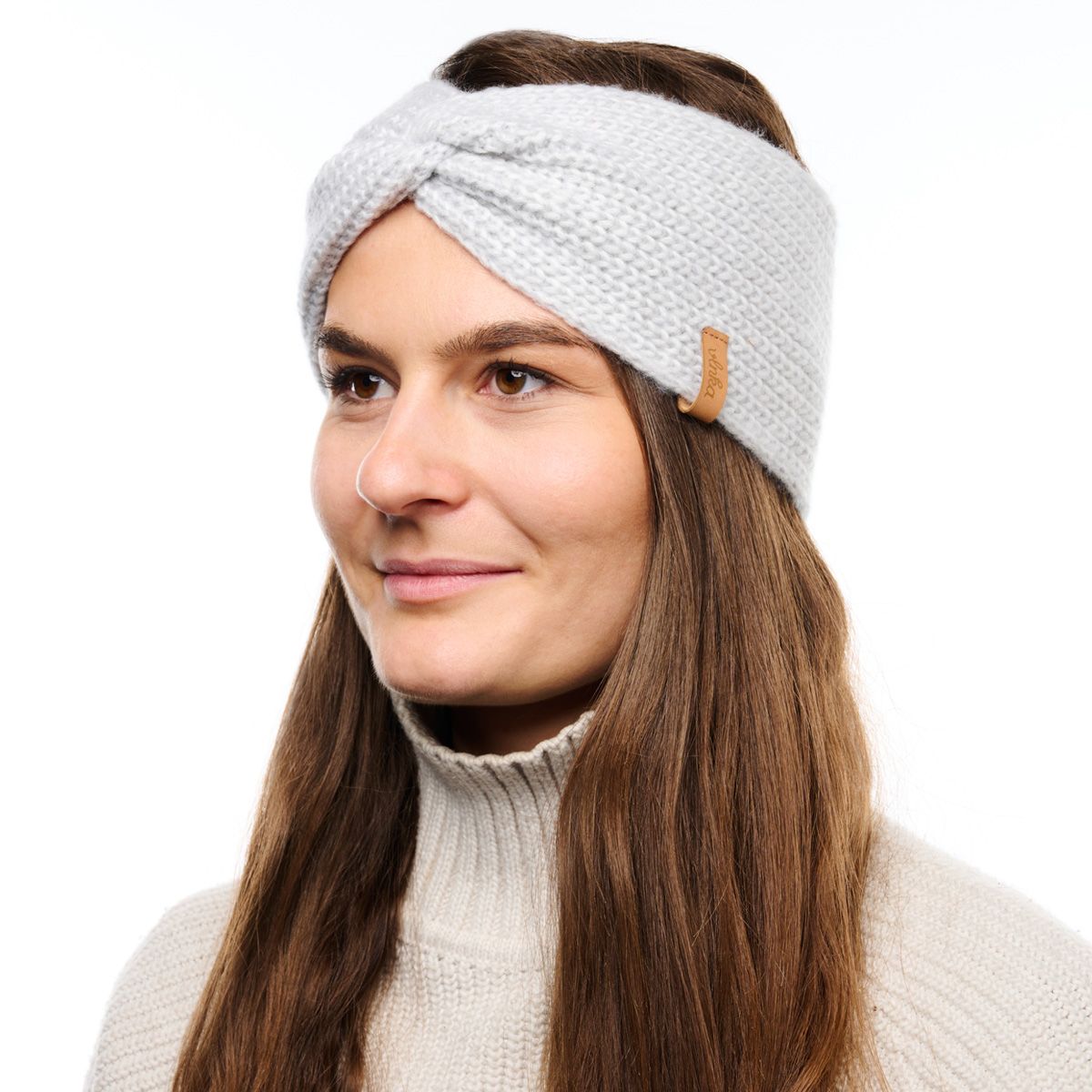 Ullpannband Woolee C02 ljusgrå