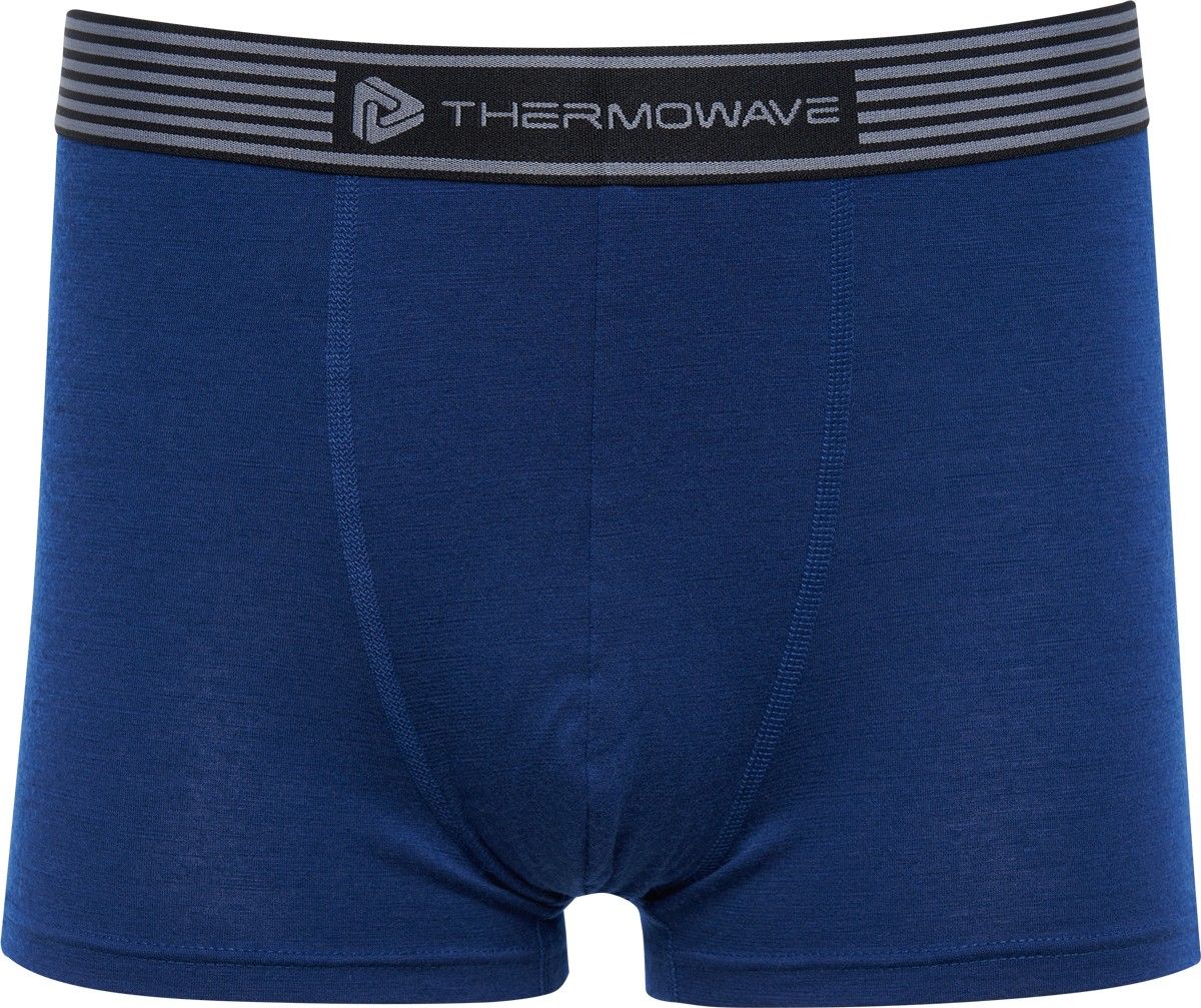 Funktionsboxershorts för herr MERINO LIFE Thermowave blå