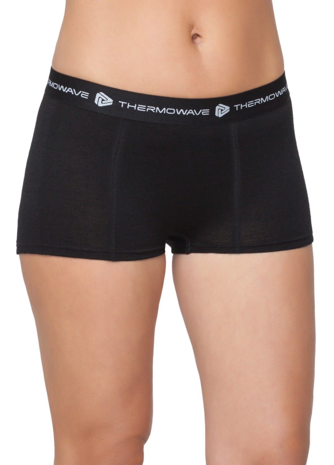 Funktionsboxertrosor för dam MERINO LIFE Thermowave svart