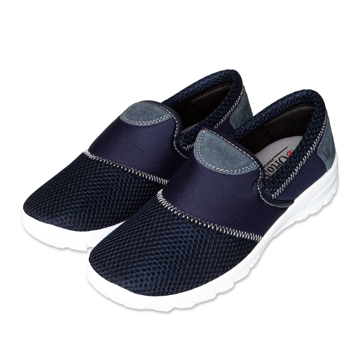 Dam andningsbara gelsneakers blå