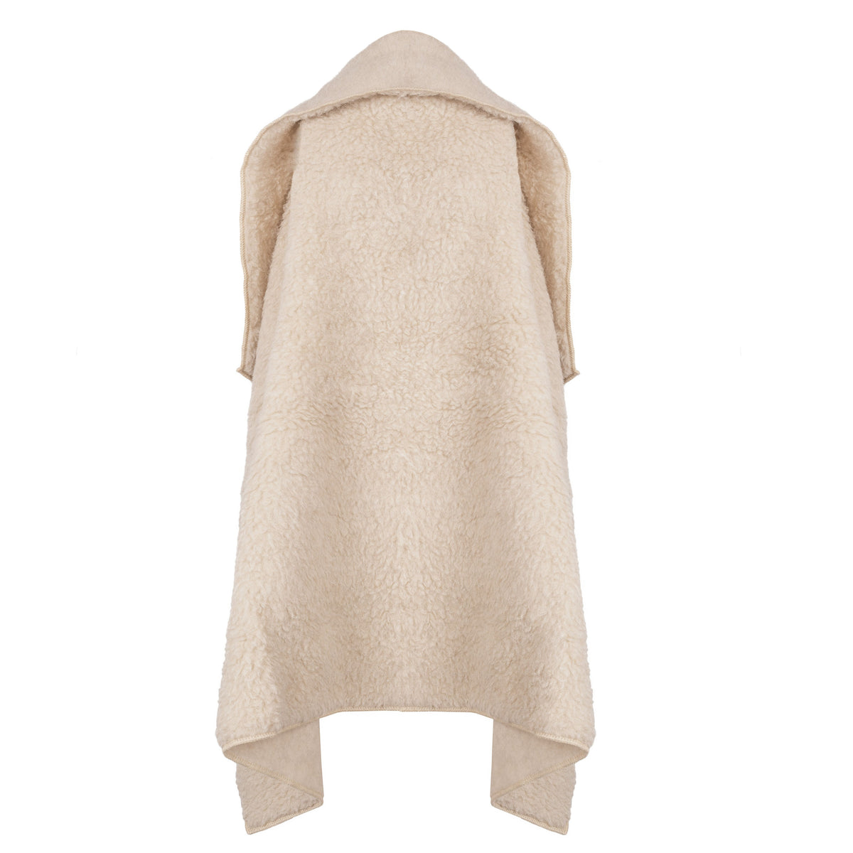Ullomlottväst beige