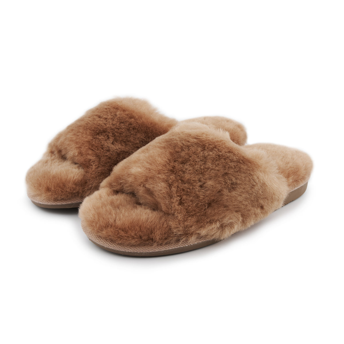 Damulltofflor Dora beige