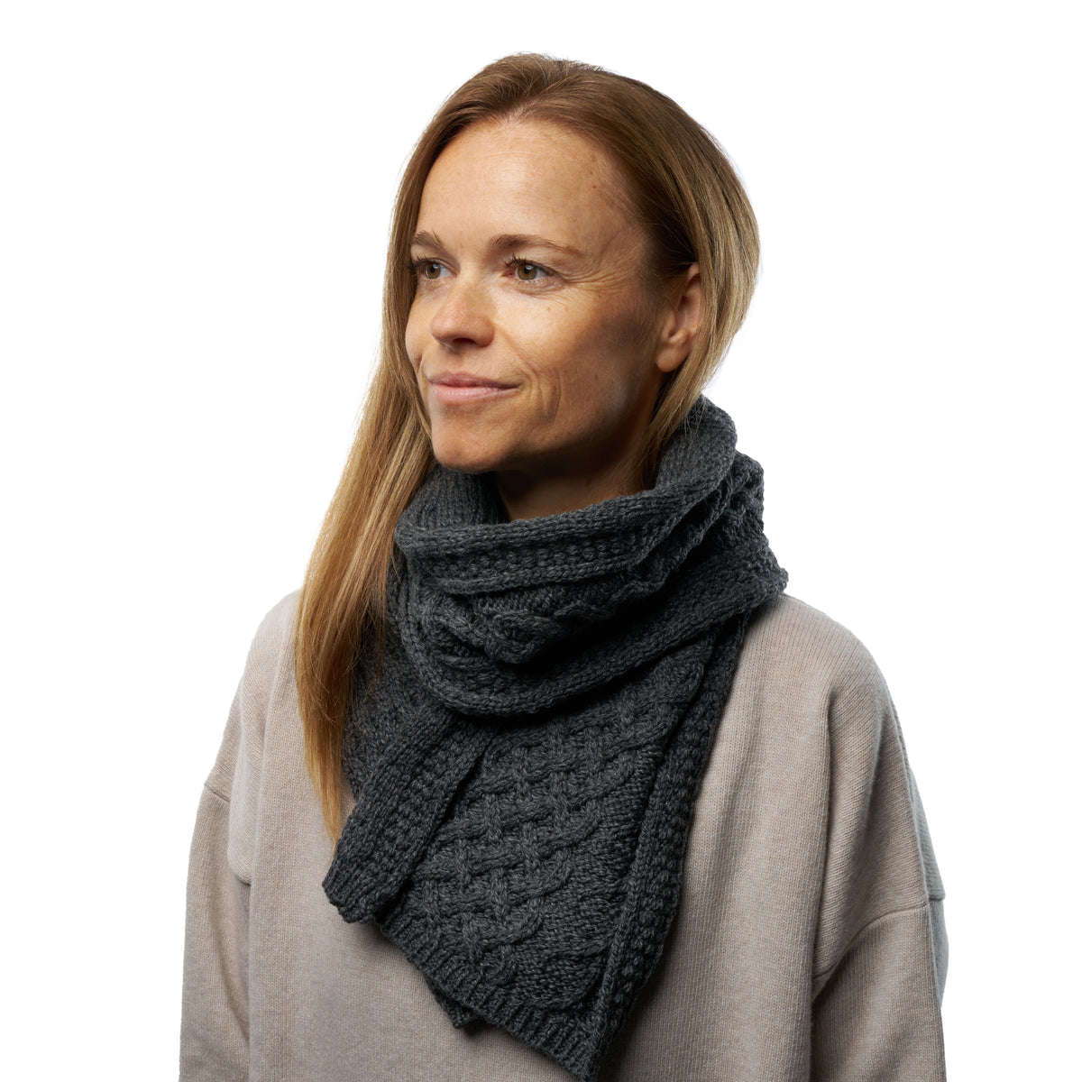 Ullhalsduk Woolee B06 svart