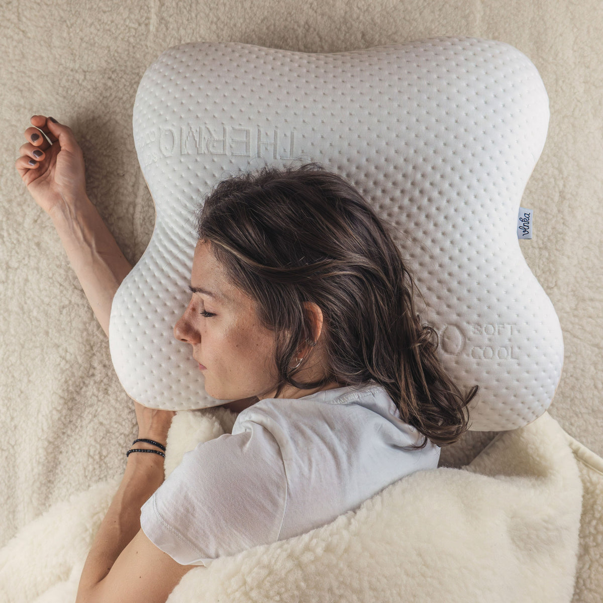 Ortopedisk minnesskumkudde fjäril