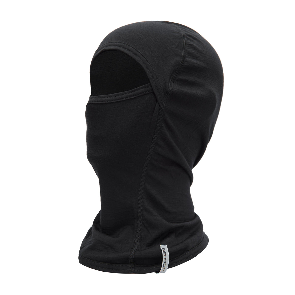 Ullbalaklava Sensor merinoull Active svart