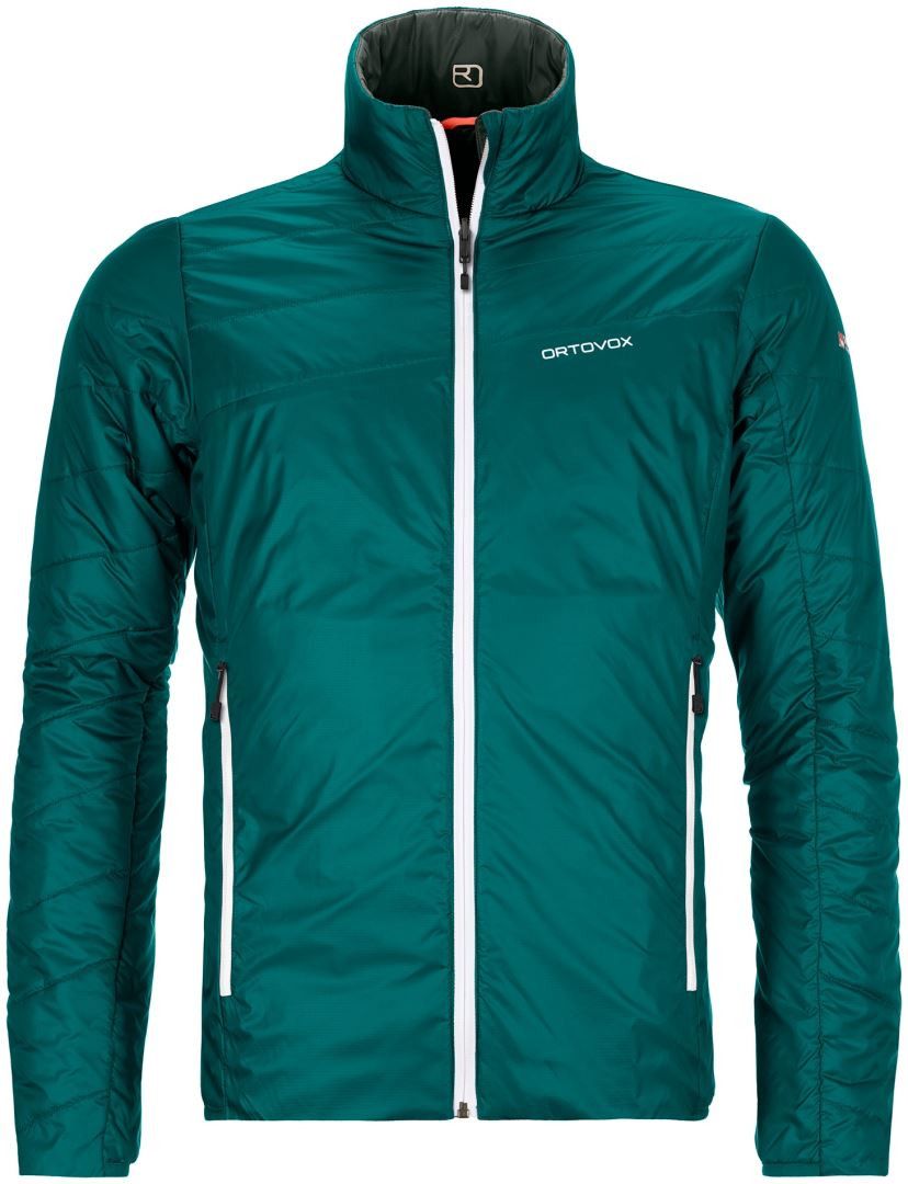 Herrjacka Piz Boval Jacket Ortovox pacific green