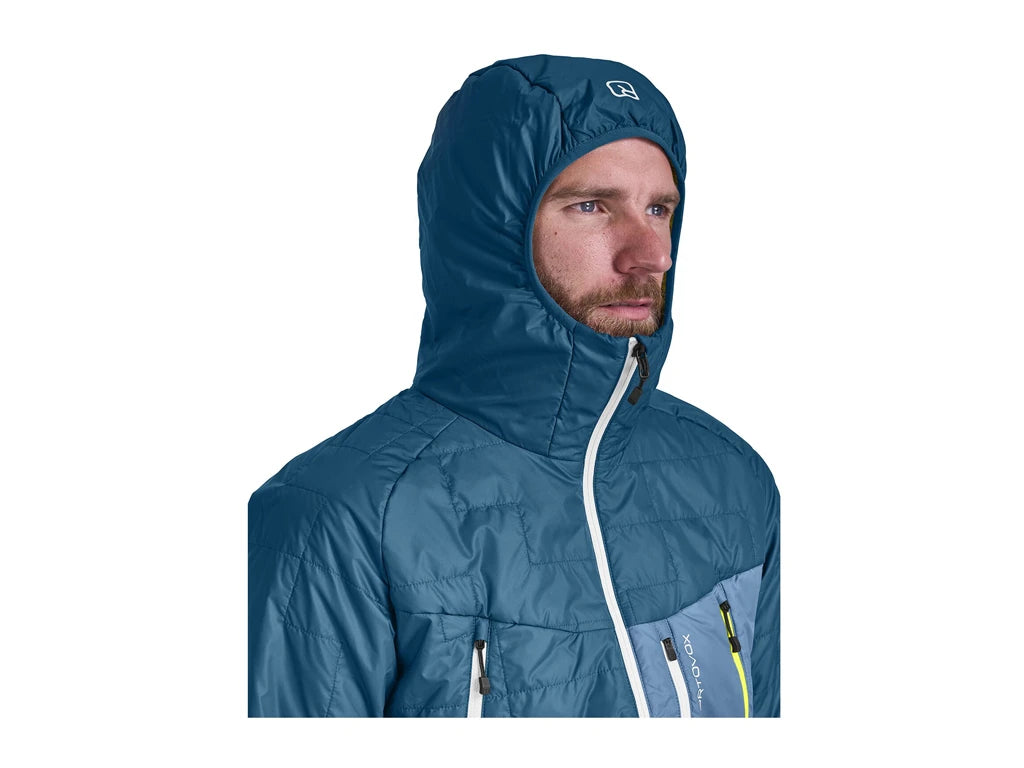 Herrjacka Piz Boe Jacket Ortovox petrolblå