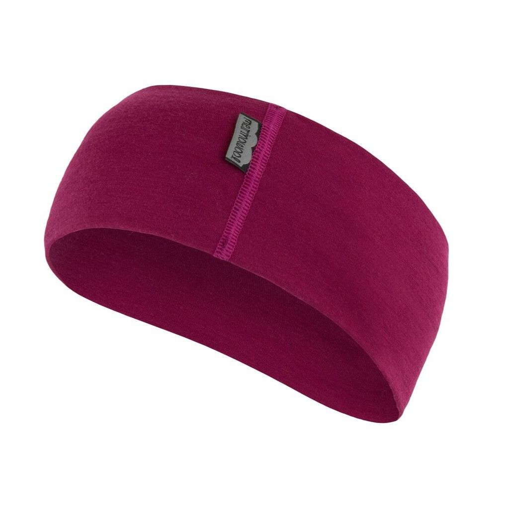 Ullpannband Sensor Merino Active lilla