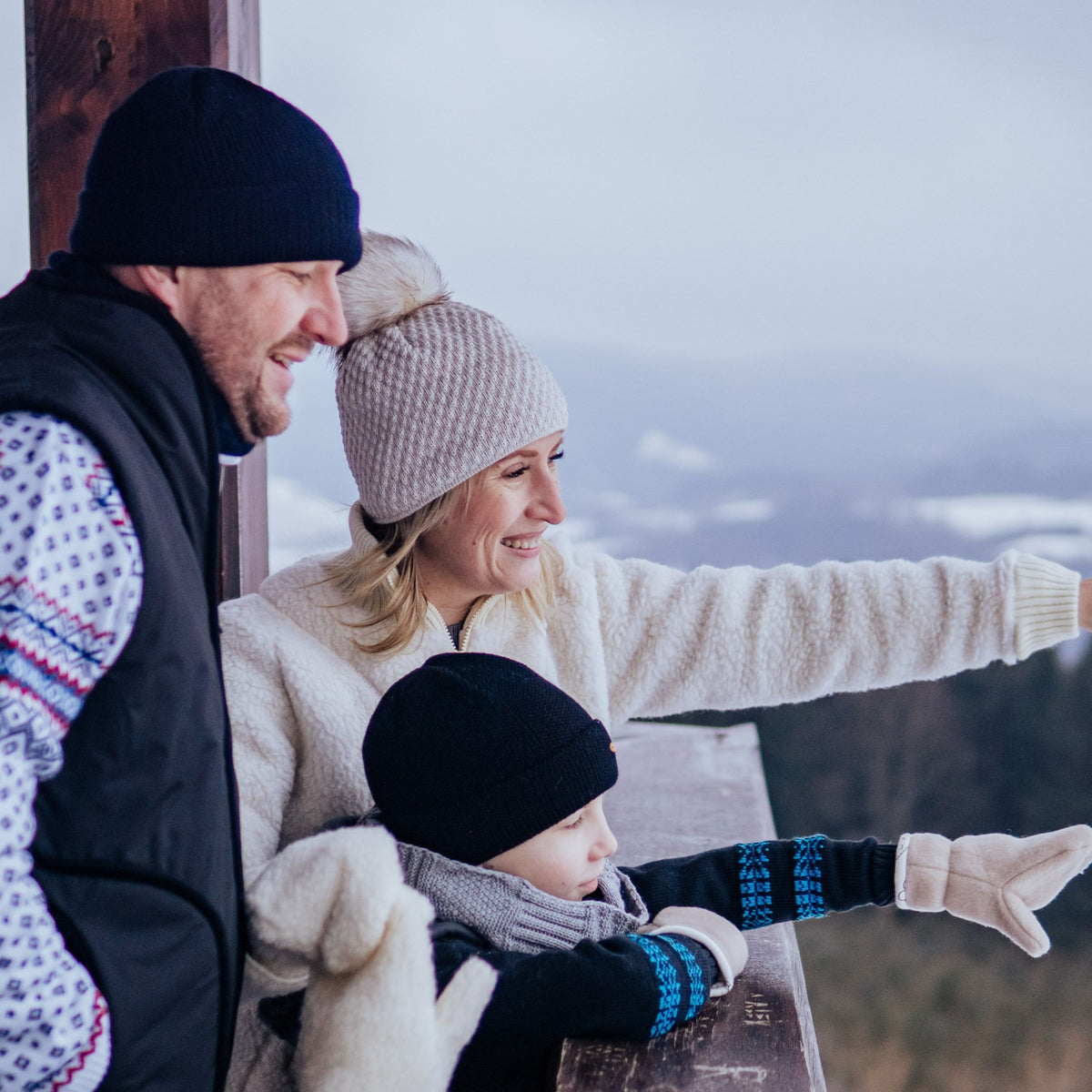 Ullmössa med foder Bubbles naturvit