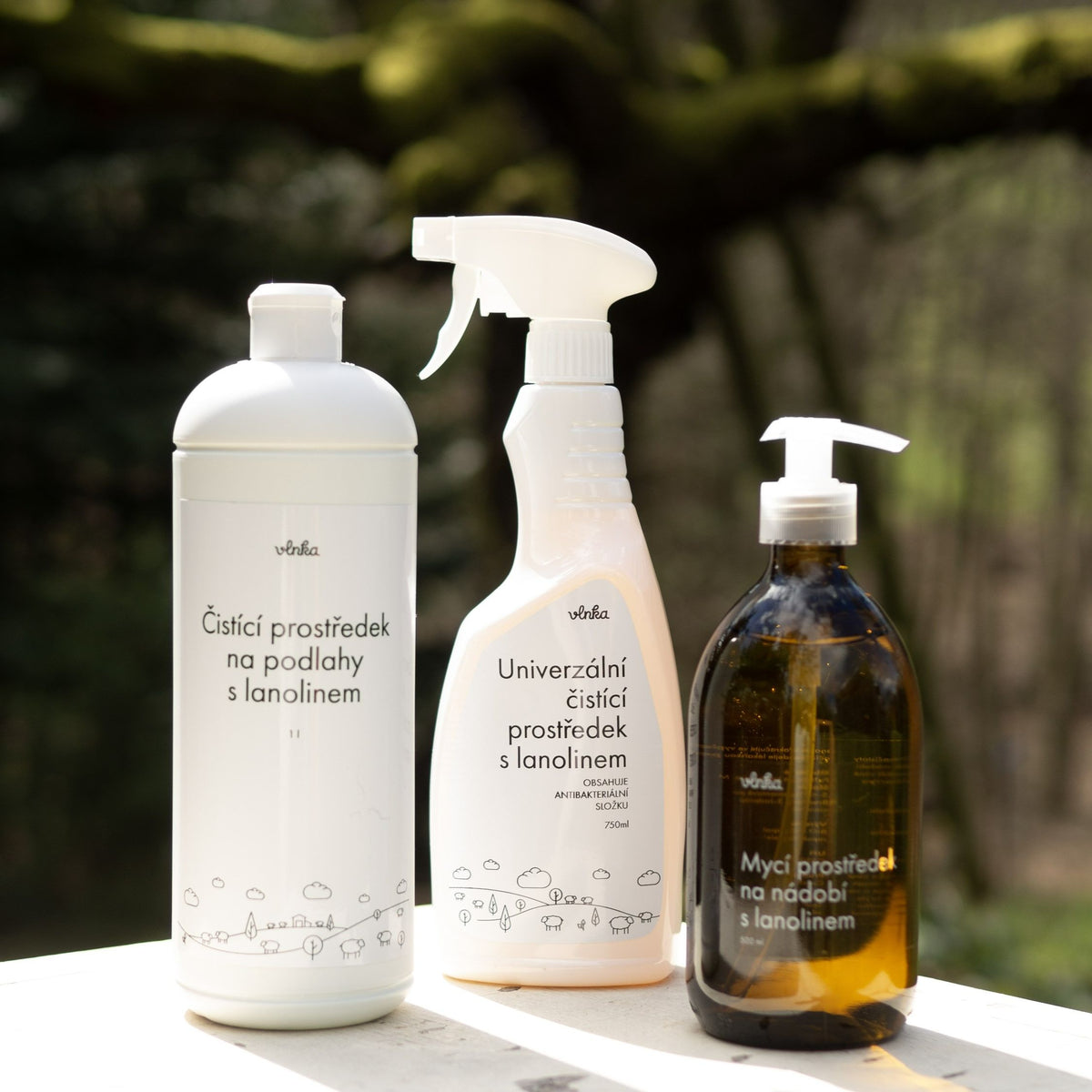 Universellt rengöringsmedel med lanolin 750 ml