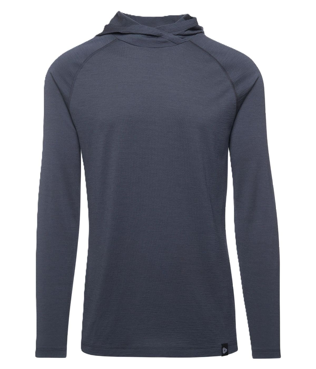 Herr huvtröja MERINO AERO Thermowave grå