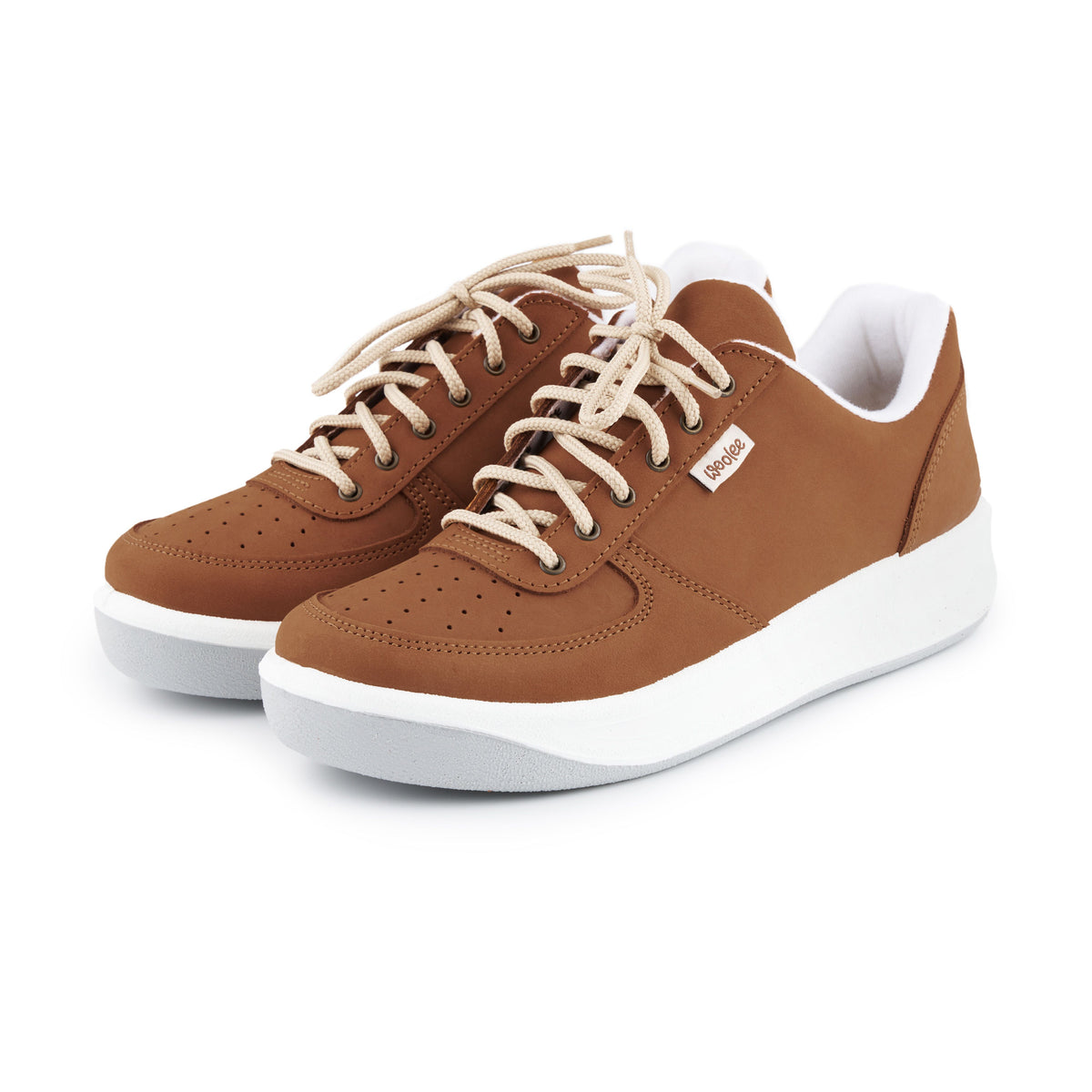 Läder sneakers Prestižky Woolie