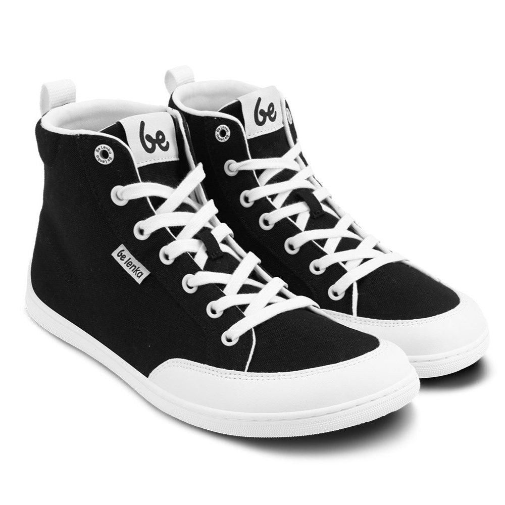 Barfotasneakers Be Lenka Rebound High Cut svart