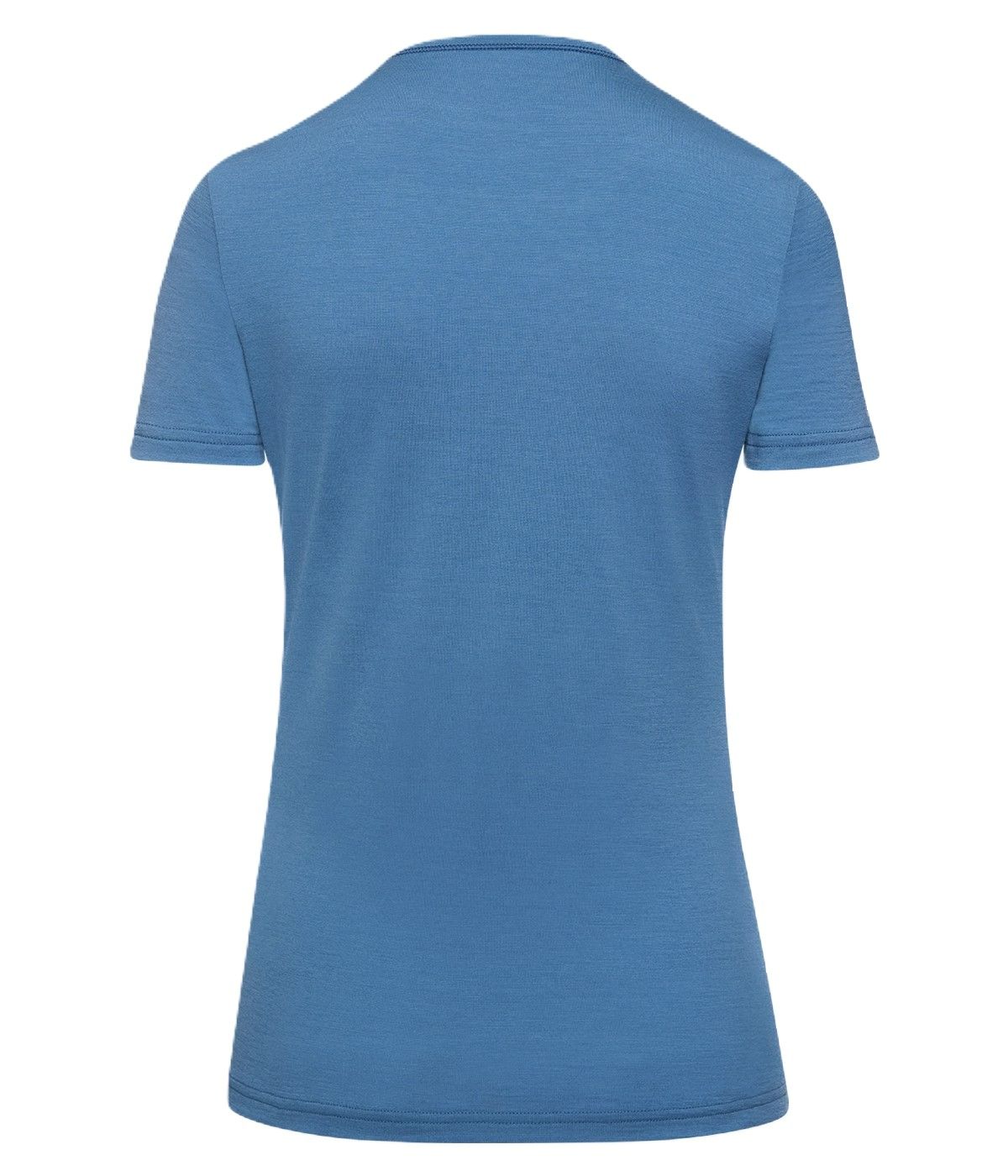 Dam T-shirt Merino Life Happy Sheep Thermowave blå