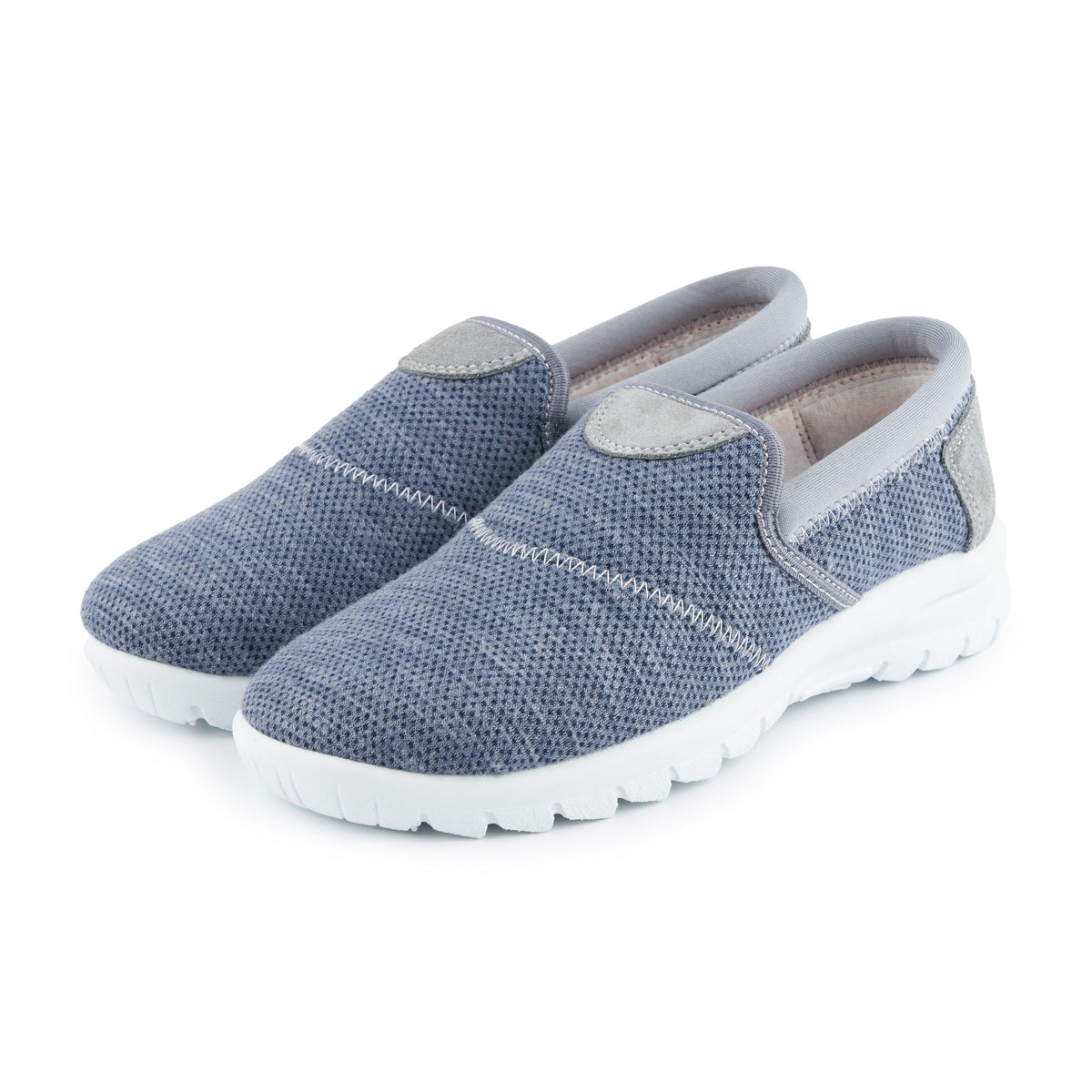 Dam slip on gel sneakers blå