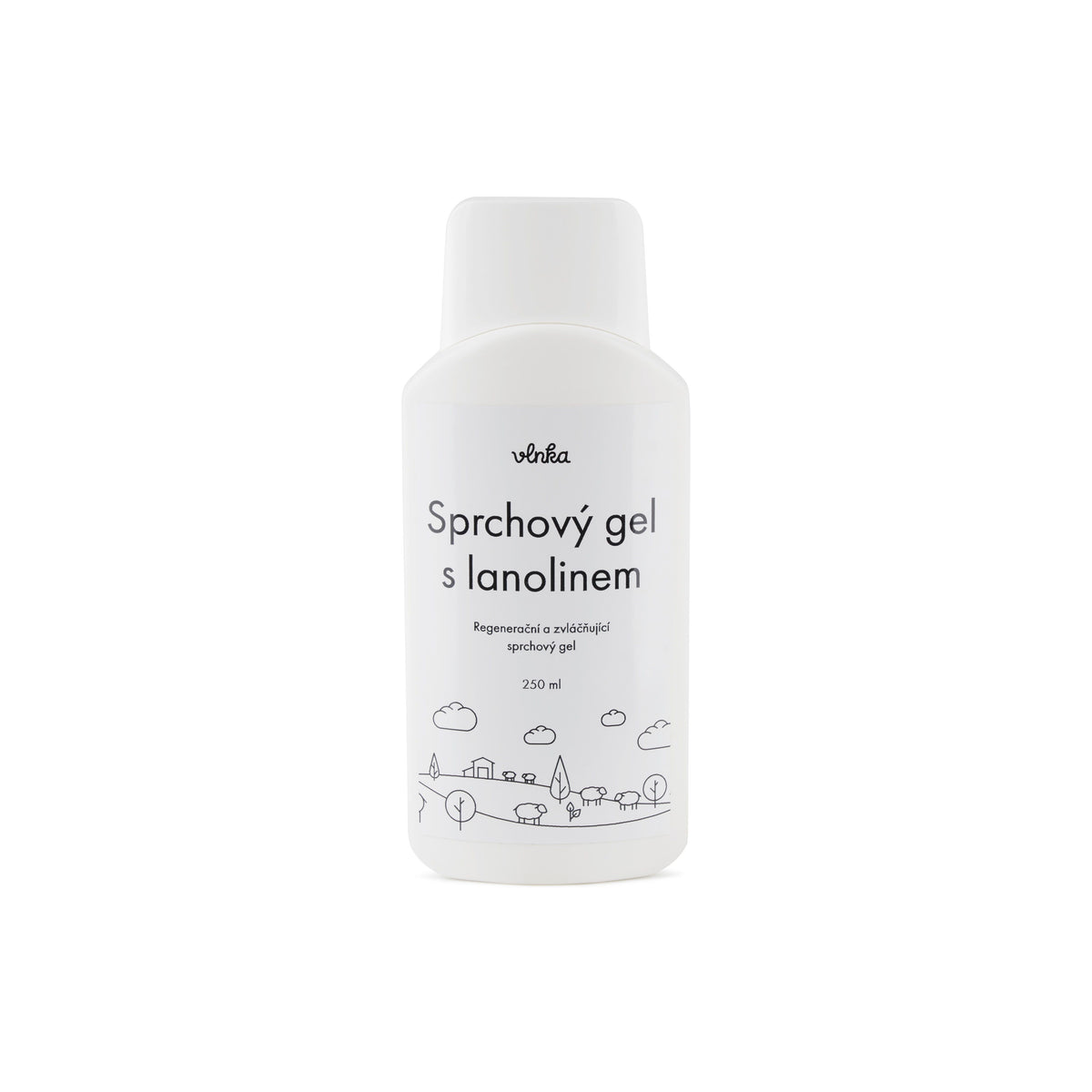 Duschgel med lanolin 250 ml
