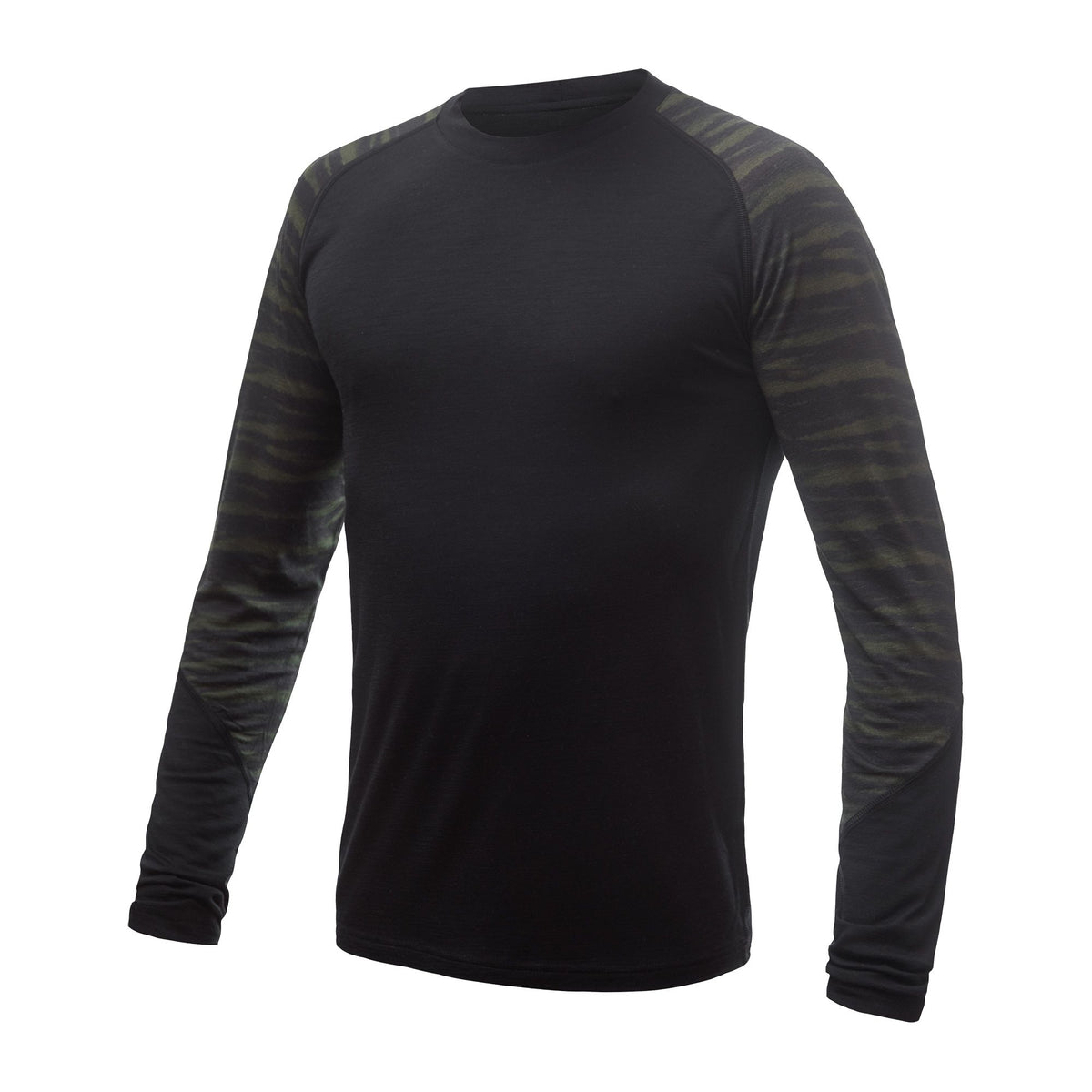 Herr funktionströja Sensor Merino Impress svart