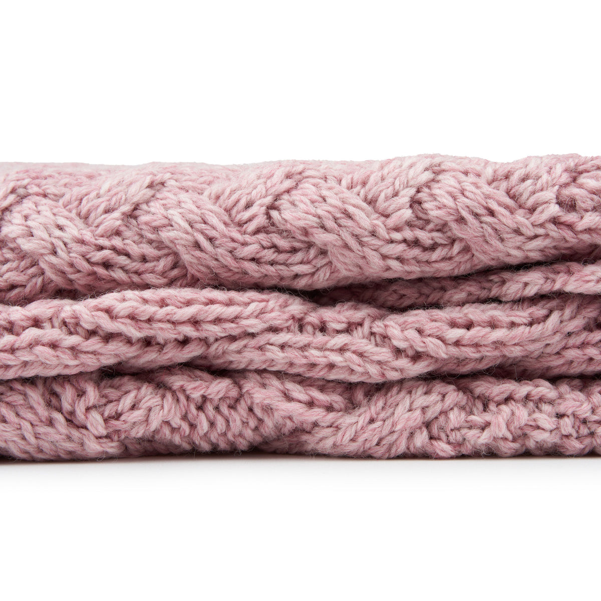 Barnullpläd Supersoft merinoull rosa