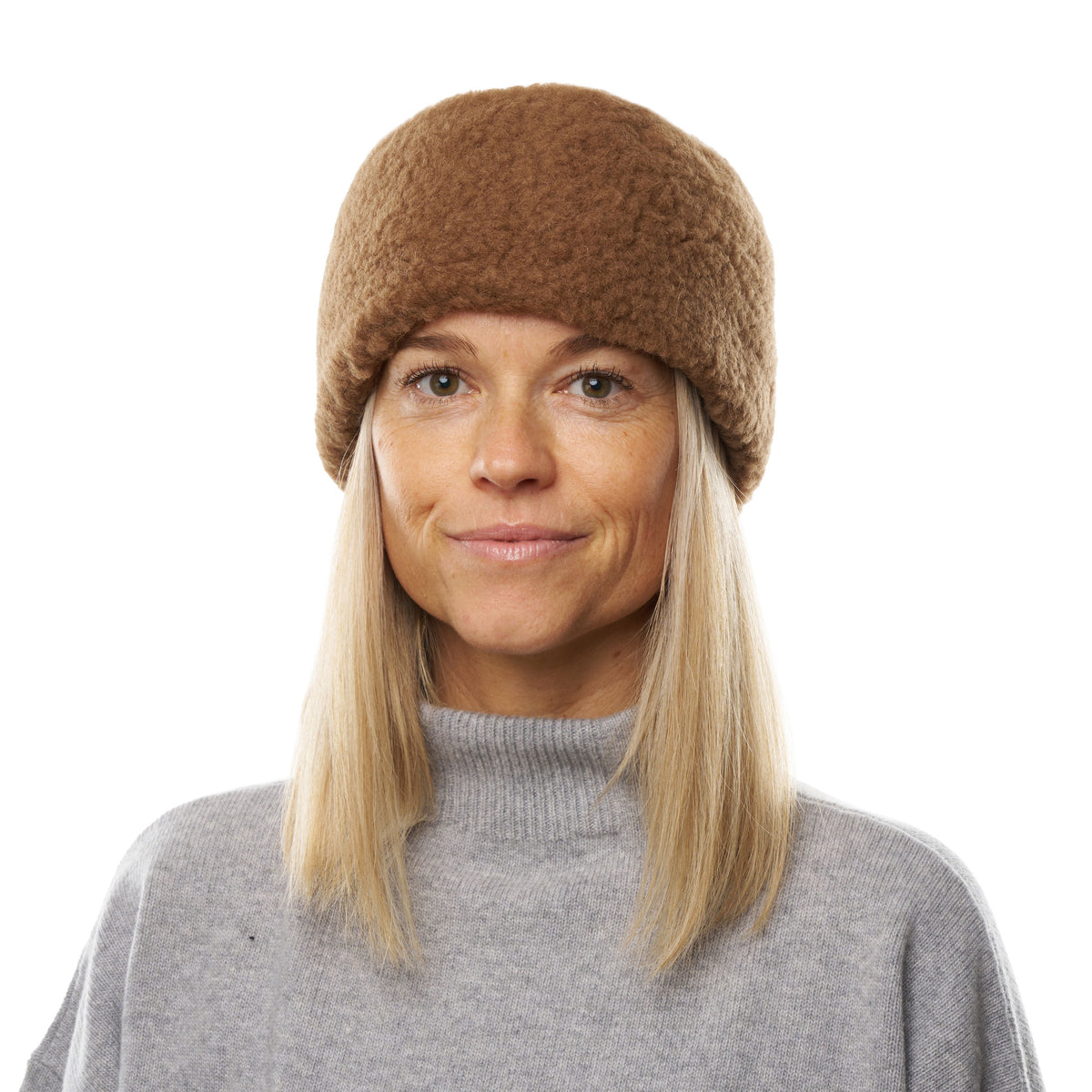 Ullpannband brun