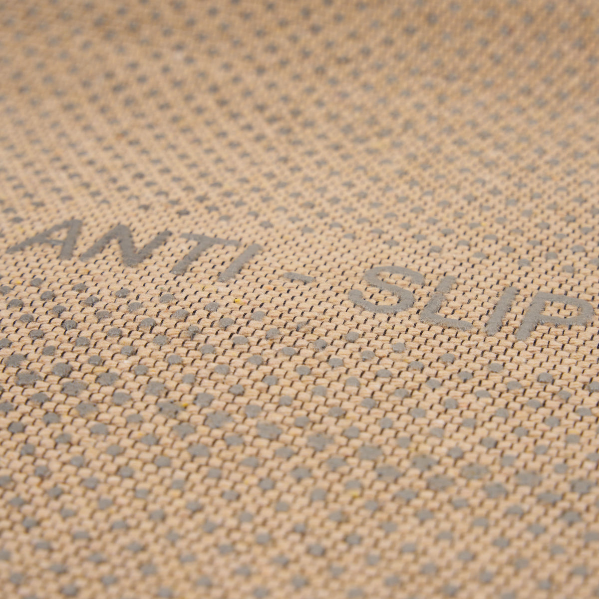 Badrumsbomullsmatta beige
