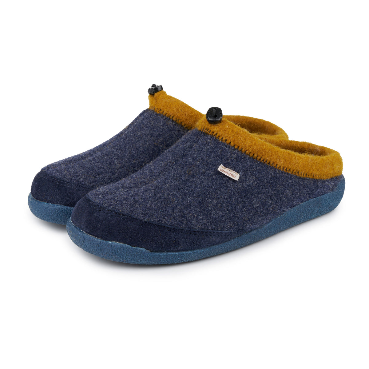 Dam barfota filttofflor Yuri blå