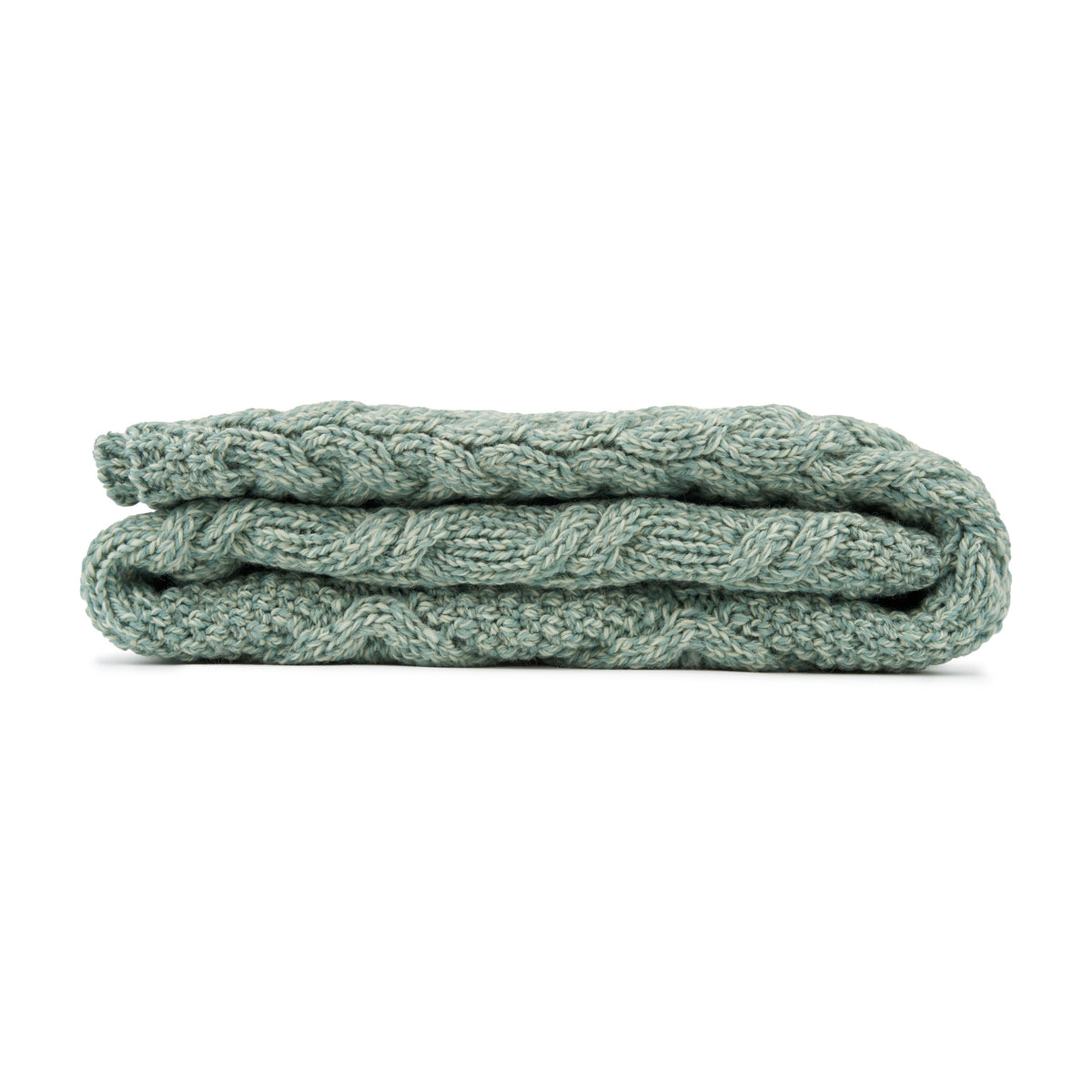 Barnullpläd Supersoft merinoull turkos