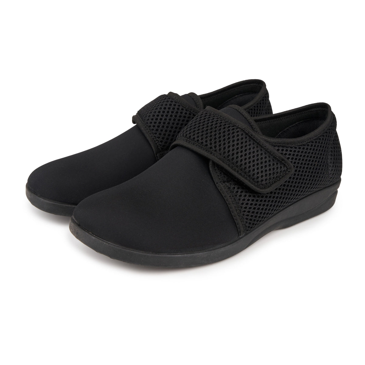 Breda herrsneakers för hallux Harold svart