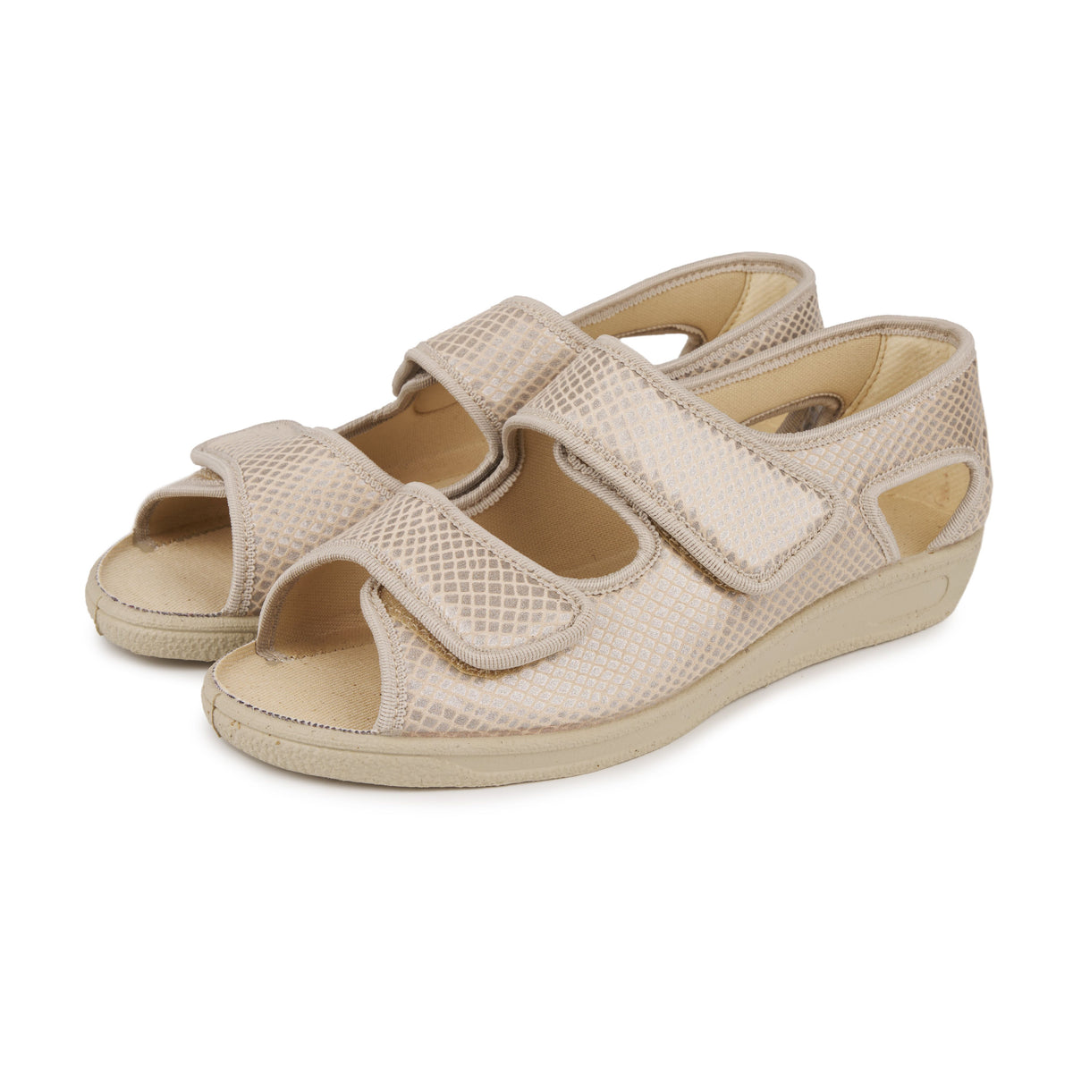 Dambandagesandaler för hallux Marina beige