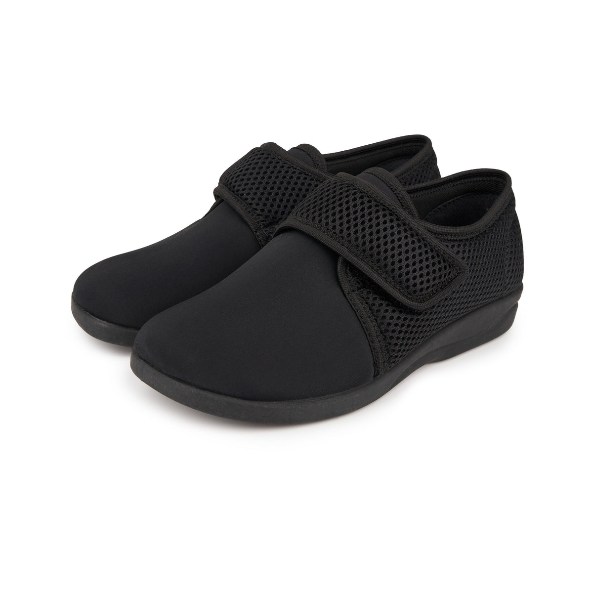 Breda damsneakers för hallux Halina svart