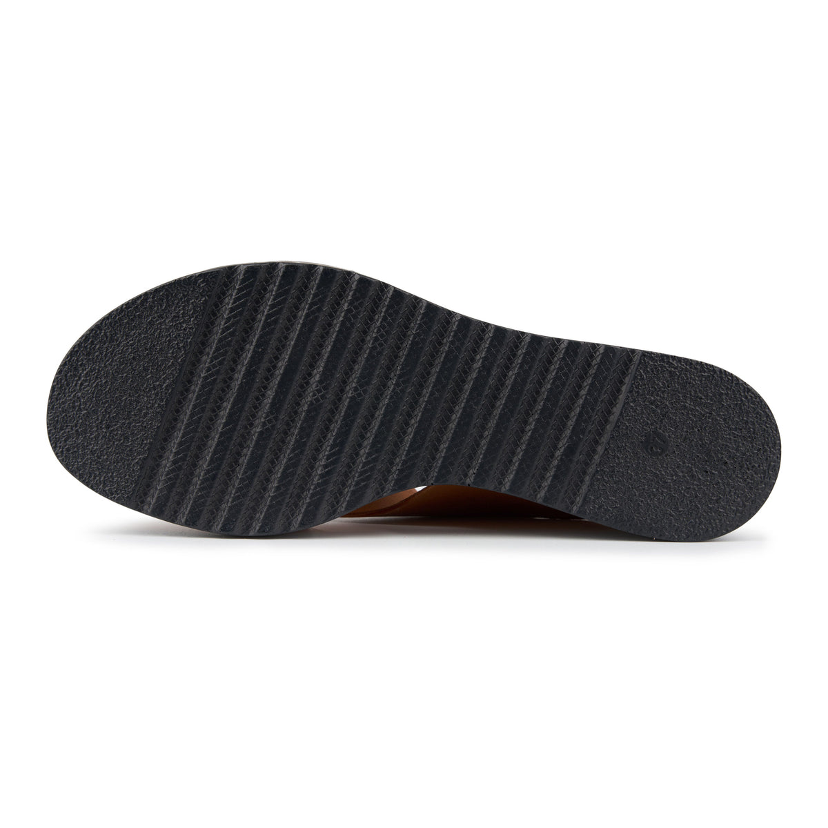 Damläderslip-in-tofflor Helga brun