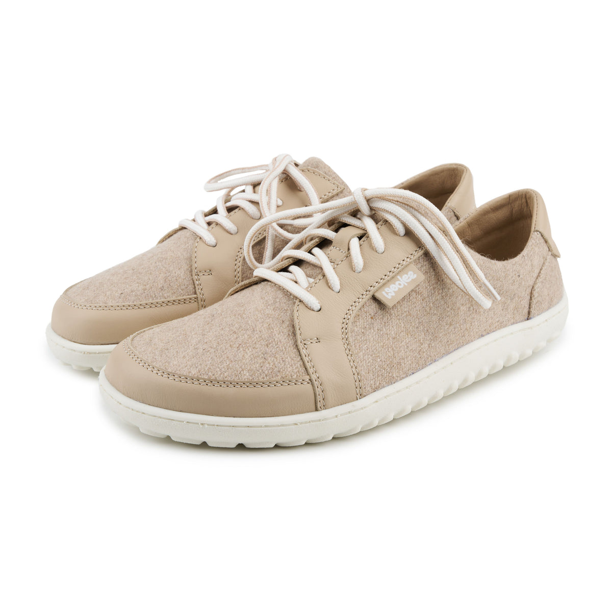 Dam barfota ullsneakers Teo beige