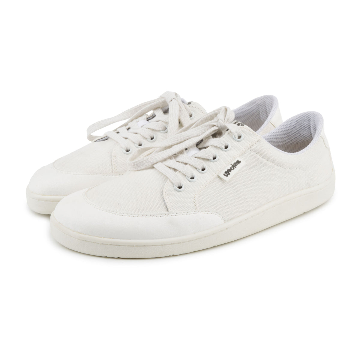 Herr barfota textilsneakers Oxy vit
