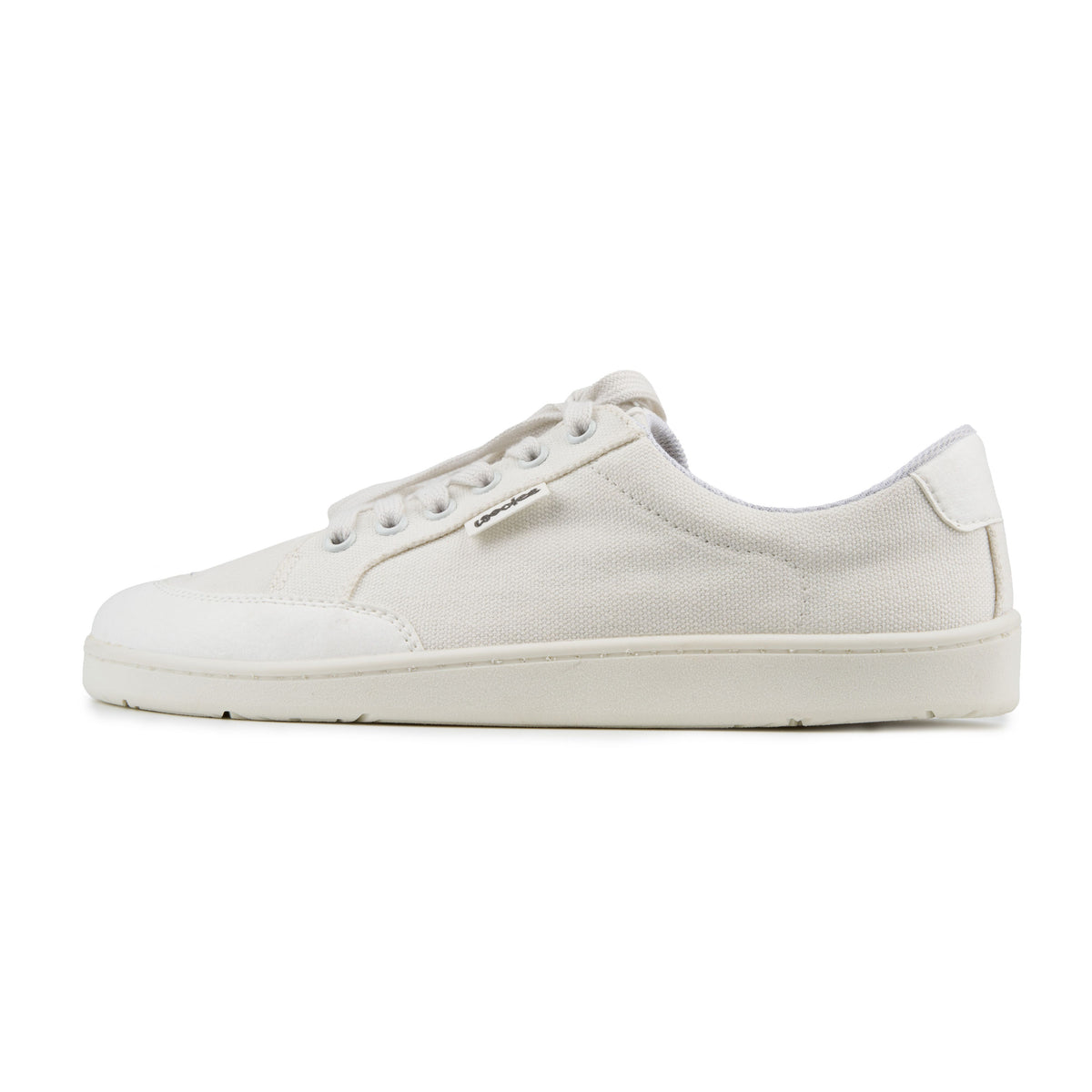 Herr barfota textilsneakers Oxy vit