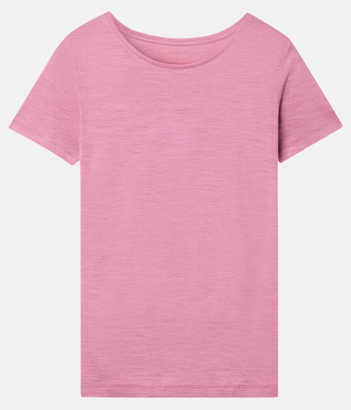 Dam merinoull-T-shirt COOLER Thermowave rosa