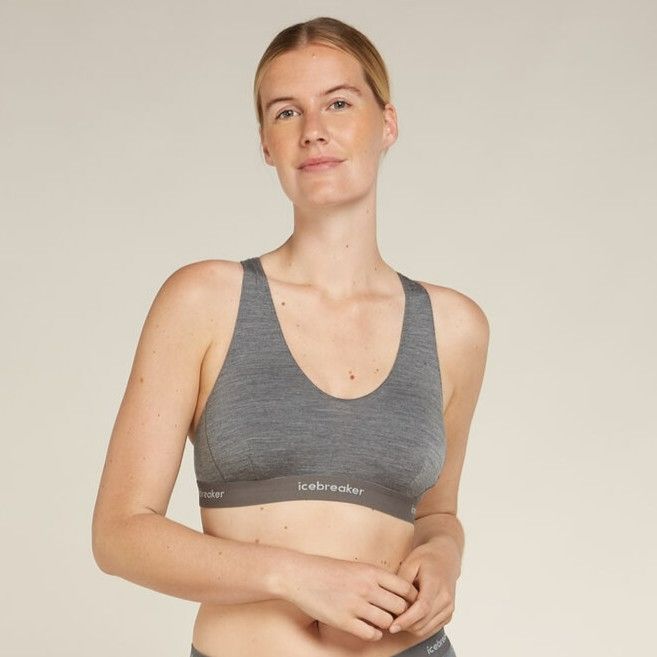 BH Merino 125 Cool-Lite Sprite Racerback Bra Icebreaker gritstone