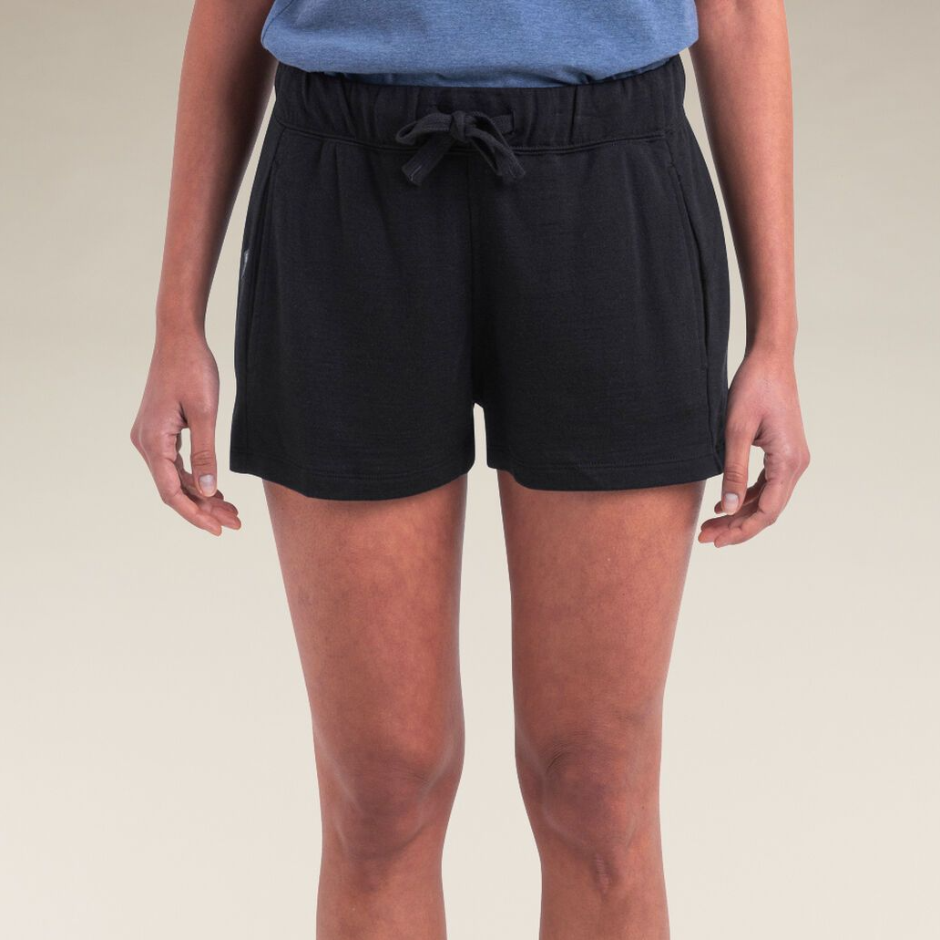 Dam Merino Blend 200 Crush Shorts Icebreaker svart