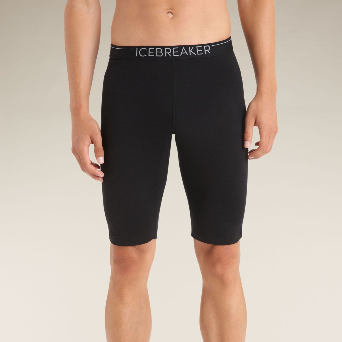 Herrshorts Icebreaker Merino 200 Oasis Shorts svart