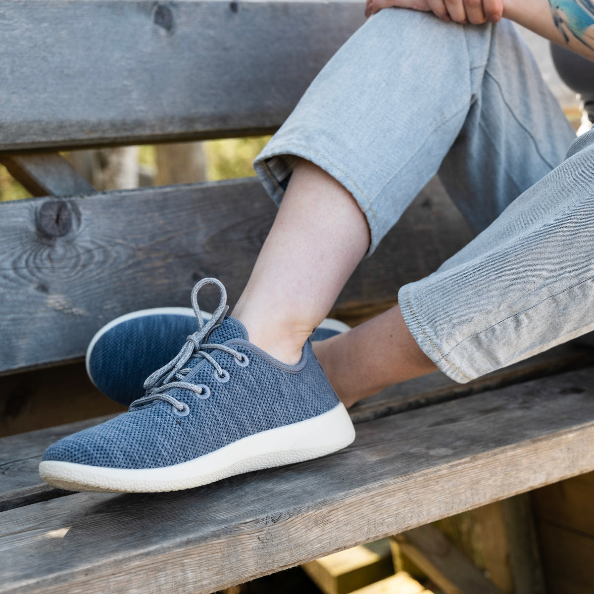 Sneakers Woolee mörkblå