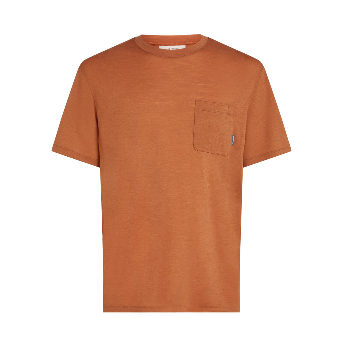 Herr T-shirt Merino 150 Tech Lite SS Relaxed Pocket Tee Icebreaker dusty clay