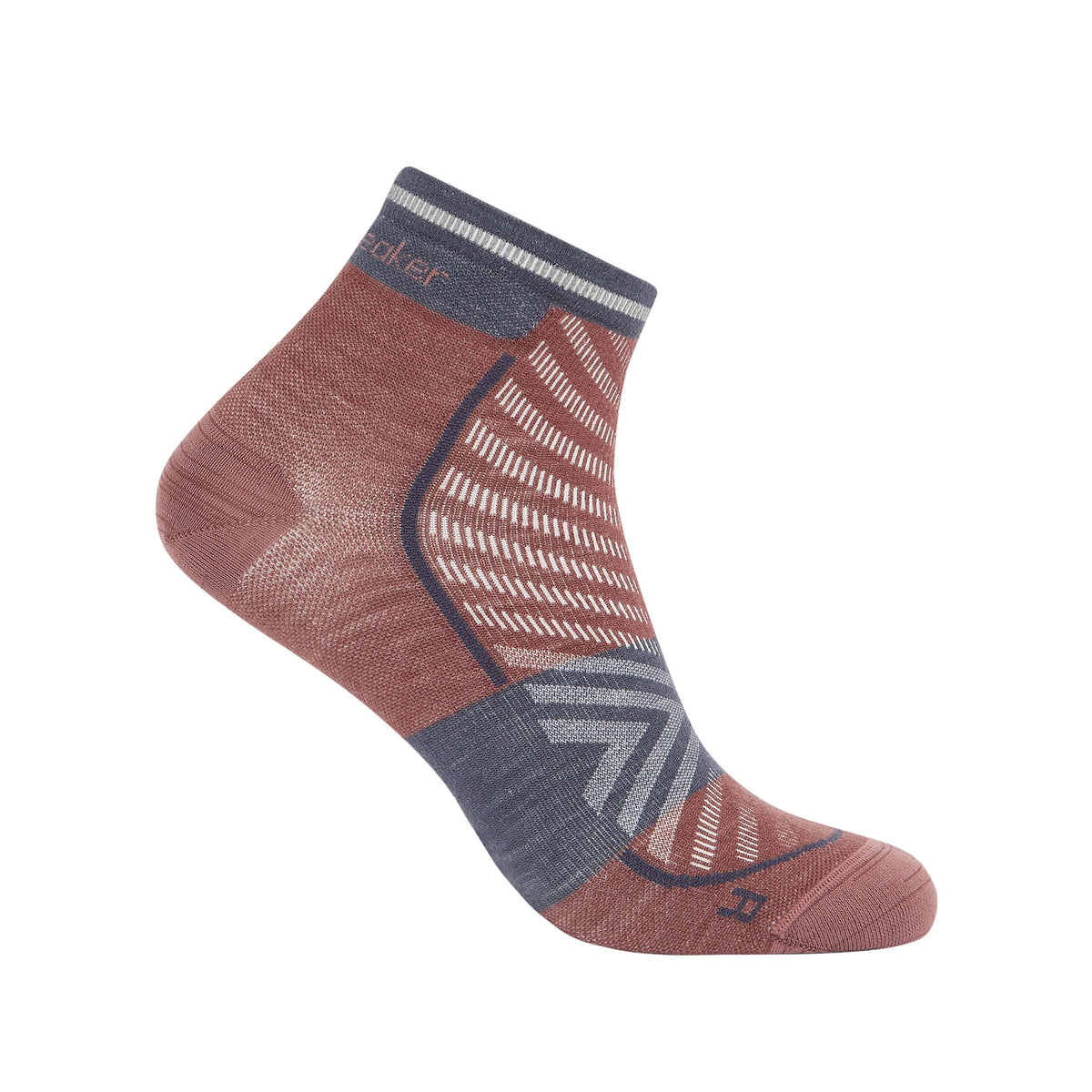 Strumpor Merino Blend Run Ultralight Mini Icebreaker carob
