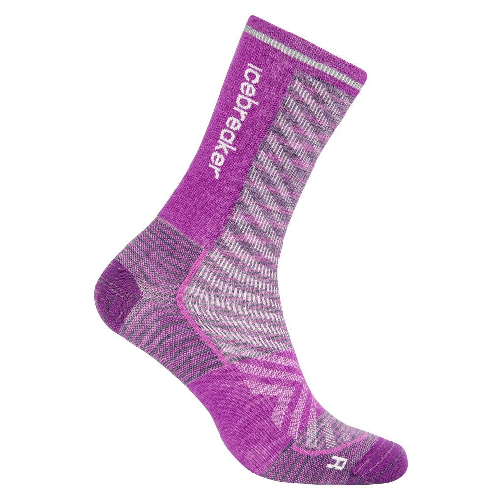 Strumpor merinoullsblandning Run Ultralight Crew Icebreaker Passion