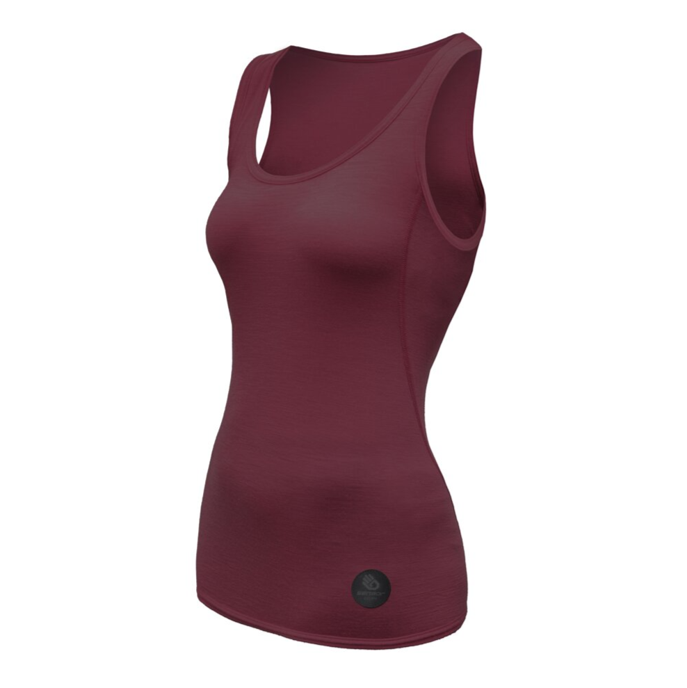 Damfunktionellt linne Sensor Merino Air port red